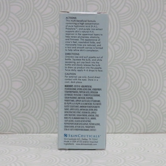 SKINCEUTICALS💥H.A. INTENSIFIER MULTI-FUNCTIONAL SERUM 1 OZ💥 - Picture 3 of 6